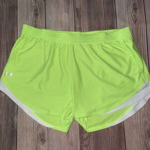 Women’s Under Armour XXL Loose Fit Green Shorts